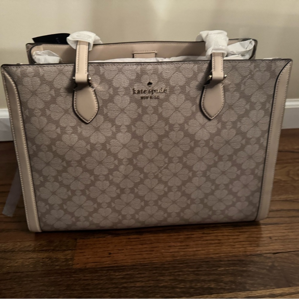 Kate Spade Beige Tote Bag